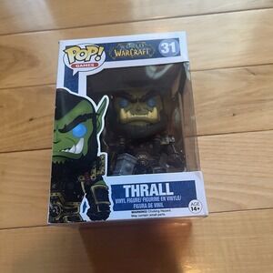 Funko‎ POP! Blizzard Games - World of Warcraft Vinyl Thrall #31 Vaulted Rare WOW